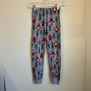 BOUTIQUE Festive Holiday Gnome Print Pajama Pants